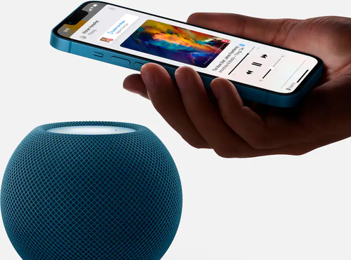 Mini Wireless Smart Speaker with Voice Assistant Support