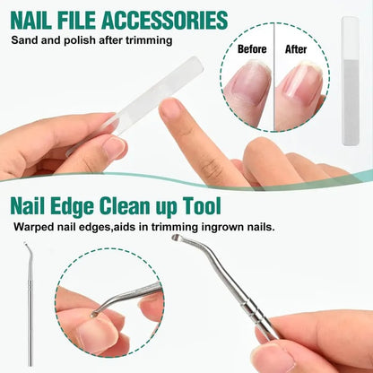 💕new-Three Sets Of Eagle Beak Beveled Nail Clippers